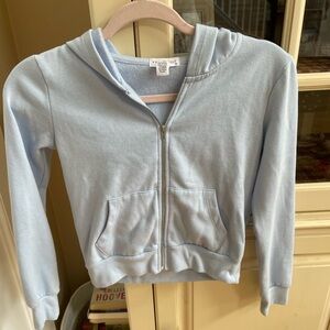 Full Tilt Light Blue Hoodie Girls size medium 8-10